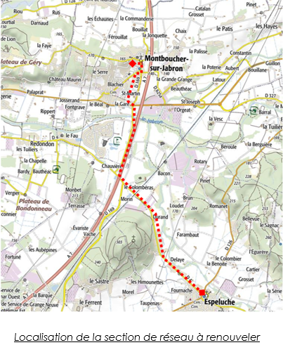 Action 3 - Réseau AEP Espeluche Montboucher