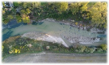 Action 3 - Dérasement de la prise d’eau de Charols